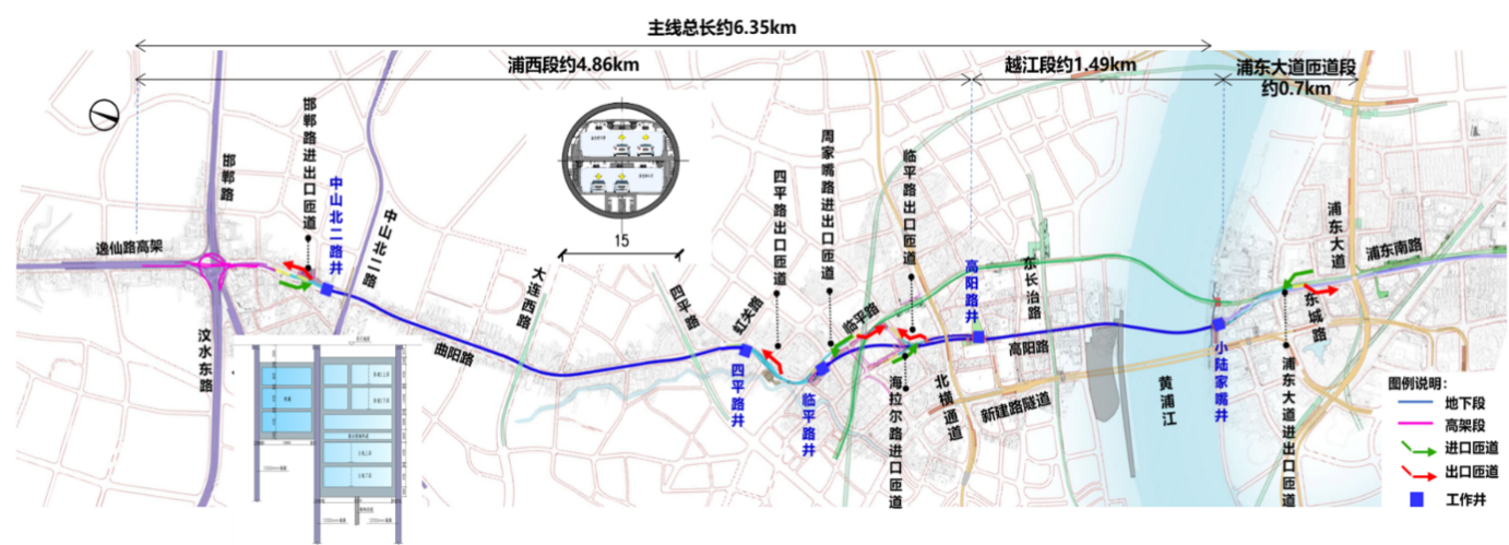 南北通道市政管线综合规划及前期管线搬迁投资测算